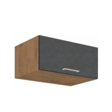 Tempo Felsőszekrény, tölgy lancelot-szürke matt, VEGA 80 NAGU-36 1F bútor