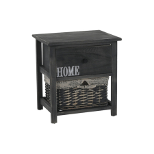 Tempo Komód, 1 kosár, 1 fiók, szürke-barna, DARKIE 1 bútor