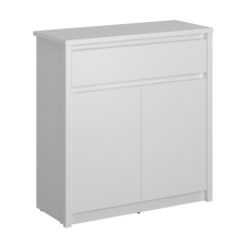 Tempo Komód 2D1S, fehér, ERODIN bútor