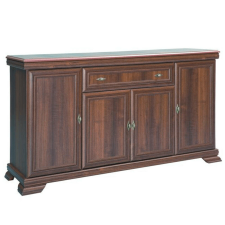 Tempo Komód, négyajtós Fiókkal, samoa king, KORA KK4 bútor