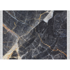 TEMPO KONDELA Szőnyeg, minta fekete márvány, 120x180, RENOX TYP 1 lakástextília