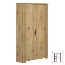 Tempo Sarokszekrény 2D, artisan tölgy, AIRON bútor