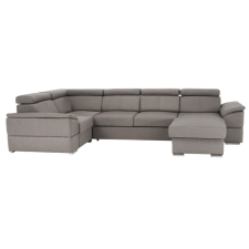 Tempo Ülőgarnitúra, szürkésbarna Taupe, jobbos kivitelezés, SEGORIA ROH U bútor