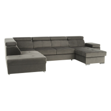 Tempo Ülőgarnitúra, szürkésbarna taupe, jobbos, LAMORA U bútor