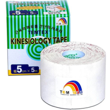 Temtex Tourmaline fehér 5 cm-es kineziológiai szalag gyógyászati segédeszköz