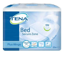 Tena Bed Secure Zone Plus Wings Betegalátét szárnyakkal 80x180cm (20db) gyógyászati segédeszköz