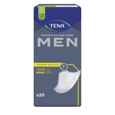 Tena Men Level 2 inkontinencia betét férfiaknak (20 db-os) gyógyászati segédeszköz