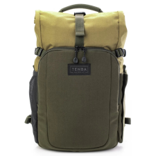 Tenba Fulton v2 10L Backpack barna-zöld fotós táska, koffer