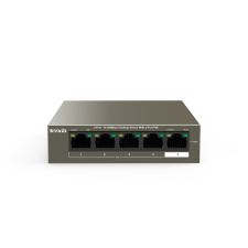 Tenda TEF1105P-4-63W V2.0 PoE Switch (TEF1105P-4-63WV2.0) hub és switch