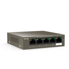 Tenda TEG1105P-4-63W 5-Port Gigabit desktop PoE switch (TEG1105P-4-63W) hub és switch