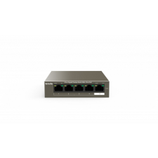Tenda TEG1105P-4-63W 5-Port Gigabit Desktop Switch with 4-Port PoE hub és switch
