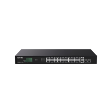Tenda TEG1128P-24-410W PoE+ switch (TEG1128P-24-410W) hub és switch