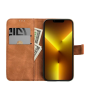  TENDER Book case IPHONE 15 barna tok