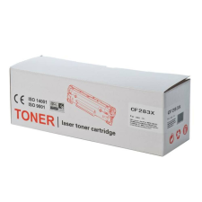 Tender CF283X/CRG737 lézertoner, TENDER®, fekete, 2,4k (TOTE283X) nyomtatópatron & toner
