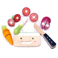 Tender Leaf Mini Chef Chopping Board Szeletelhető fa szett konyhakészlet