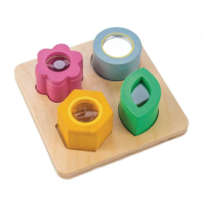 Tender Leaf Toys 8405 Látásfejlesztő formalap formabedobó