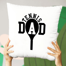 Tenis Dad párna - Ajándék apáknak lakástextília