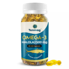 Tenmag Omega-3 halolaj 500mg 120db kapszula vitamin és táplálékkiegészítő