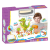 Teno ® 4 az 1-ben oktató és interaktív játék, 198 darab, mérnöki fúró, lányoknak és fiúknak, kézikönyv mellékelve, 3D/2D puzzle, STEM fejlesztés, montessori, többszínu