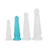  Tentakel Dildo M – prémium kék intim játék 23 x 5,5 cm