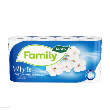TENTO Egészségügyi papír Tento Family White 8 tekercses 2 rétegű higiéniai papíráru