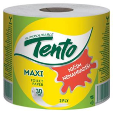 TENTO Toalettpapír, 2 rétegű, 64 tekercses, TENTO, "Maxi", natúr higiéniai papíráru