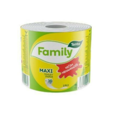 TENTO Toalettpapír, 2 rétegű, kistekercses, 64 tekercs, TENTO, "Family Maxi", natúr higiéniai papíráru