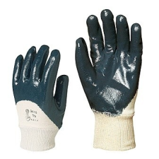  TENYÉREN MÁRTOTT KÉK NITRIL KESZTYŰ (11) védőkesztyű