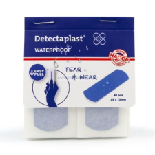 Téphető deteltálható vízálló sebtapasz - 25*72mm utántöltö készlet - 5x40db gyógyászati segédeszköz