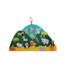  Tépőzáras kirakós puzzle, kirakós