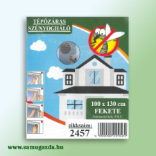  Tépőzáras szúnyogháló FEKETE 100x130cm szúnyogháló