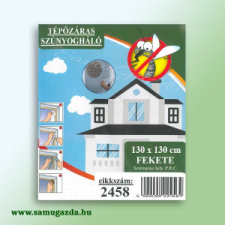  Tépőzáras szúnyogháló FEKETE 130x130cm szúnyogháló