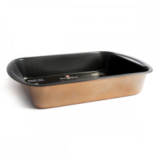 Tepsi hosszúkás 40x28x5,7 cm Rose Gold BH-7898 edény