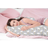  Terhes és szoptatós párna, Flamingo Grey