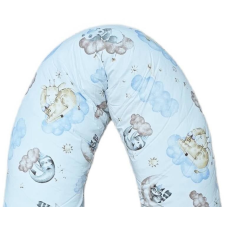 Terhespárna, Szilikon szálak, 180 cm, Appekids - Felhők kismama párna