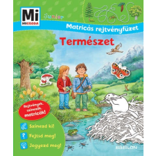 Természet - Mi Micsoda Junior Matricás rejtvényfüzet gyermek- és ifjúsági könyv
