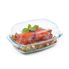  TERMISIL Hőálló Jénai edény fedővel 5,5L 34x22x12,2cm Boroszilikát Classic edény