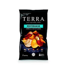 Terra mediterran chips válogatás 110 g előétel és snack