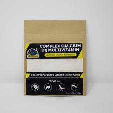 Terra Saurus Komplex Calcium + D3 Multivitamin 25g hüllőeledel