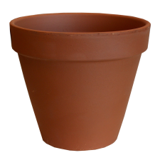 TERRACOTTA AGYAGCSERÉP 21 CM dekorációs kellék