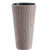 TERRACOTTA SANDY SLIM KASPÓ +BETÉT 40CM MOKKA MŰANYAG