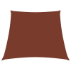  Terrakotta trapéz alakú oxford-szövet napvitorla 2/4 x 3 m