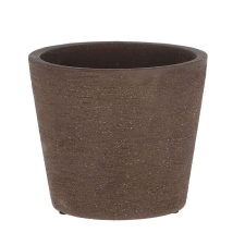 Terrakotta Virágcserép - Sötétbarna - 15 cm kerti tárolás