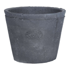 Terrakotta virágcserép, szürke, 16 cm átmérőjű kerti tárolás
