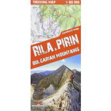 TerraQuest Rila térkép, Pirin térkép TerraQuest 1:80 000 térkép