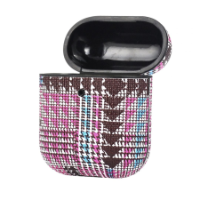 TerraTec AIR Box Apple AirPods Protection Case Fabric Pepita fülhallgató, fejhallgató tok