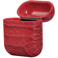 TerraTec AirBox Crocodile Pattern Apple AirPods védőtok - Piros fülhallgató, fejhallgató tok
