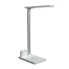 TerraTec CHARGEAir All light 3in1 Asztali lámpa wireless töltővel (okostelefon + AirPod + okosóra) Fehér világítás