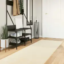  Területszőnyegek HUARTE Krém 500 x 80 cm Poliészter lakástextília