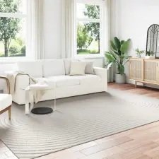  Területszőnyegek Négyszögletes Krém 280 x 200 cm lakástextília